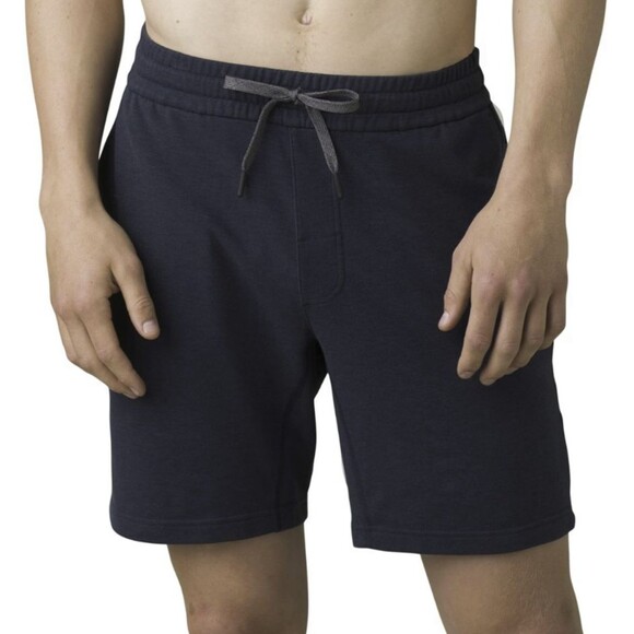 New Mens Prana Altitude Tracker Shorts S NWT Performance Casual Dark Blue UPF - Picture 2 of 9